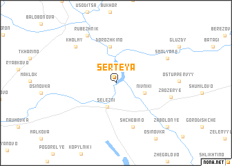 map of Serteya