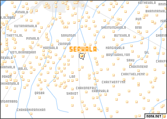 map of Serwāla