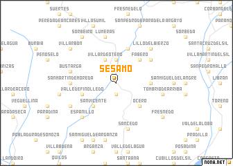 map of Sésamo