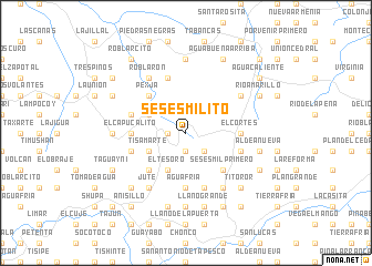 map of Sesesmilito