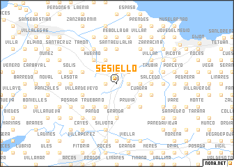 map of Sesiello