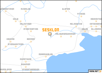 map of Sésklon