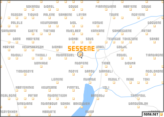 map of Séssène