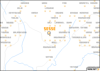 map of Sessé