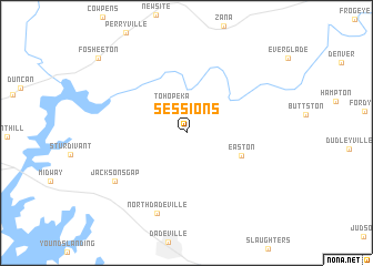 map of Sessions