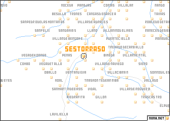 map of Sestorraso
