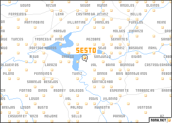 map of Sesto