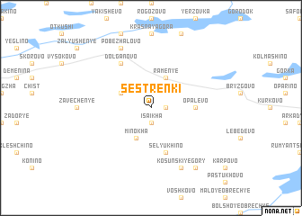 map of Sestrënki