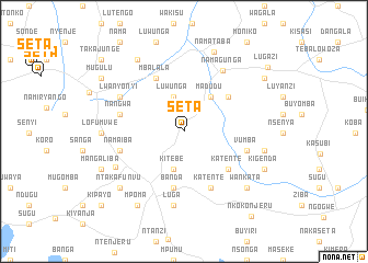 map of Seta