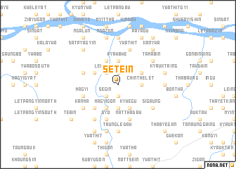 map of Setein