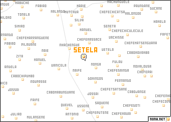 map of Setela