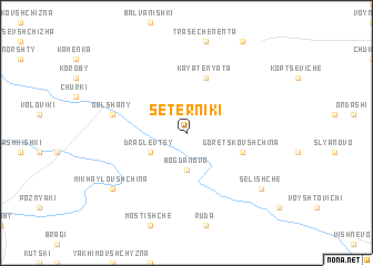 map of Seterniki