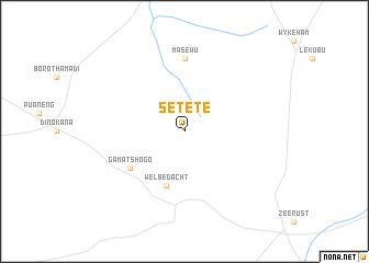 map of Setete
