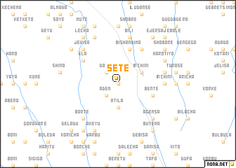 map of Setʼē