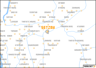 map of Setzaw