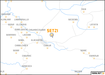 map of Setzí