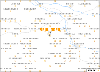 map of Seulingen