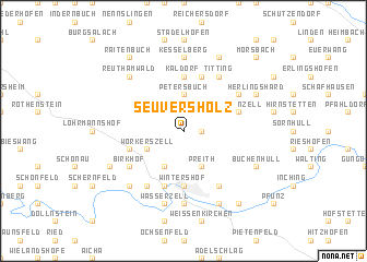map of Seuversholz
