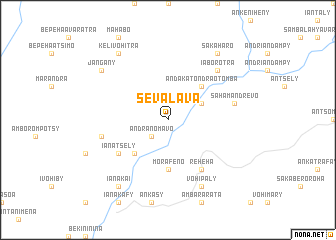 map of Sevalava