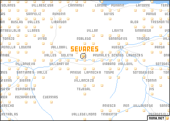 map of Sevares