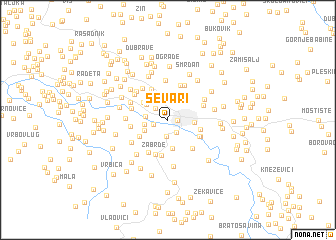 map of Sevari