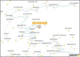 map of Sevashor