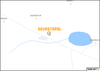 map of Sevastopol\