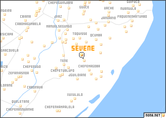 map of Sevene