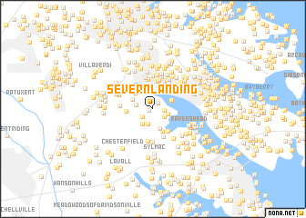 map of Severn Landing