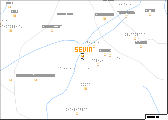 map of Sevīn