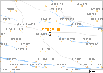 map of Sevryuki