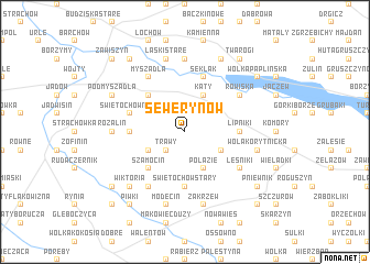 map of Sewerynów