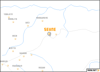 map of Sewne