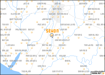 map of Sewon