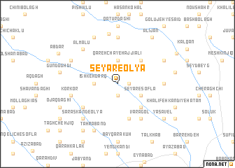 map of Seyar-e ‘Olyā