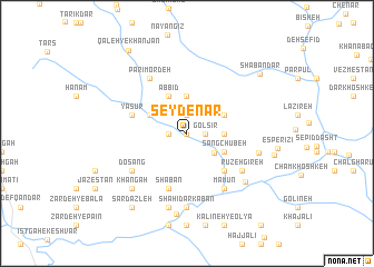 map of Şeyd-e Nar