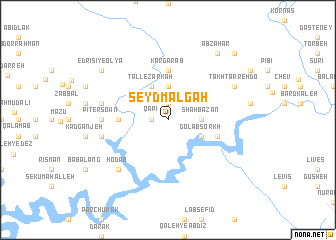 map of Şeyd Mālgah