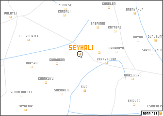 map of Şeyhali