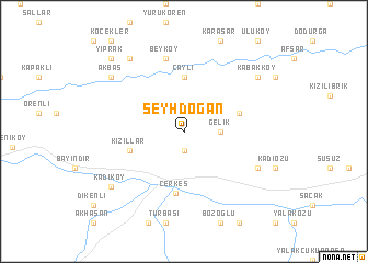 map of Şeyhdoğan