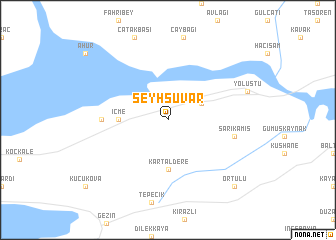 map of Şeyhsuvar