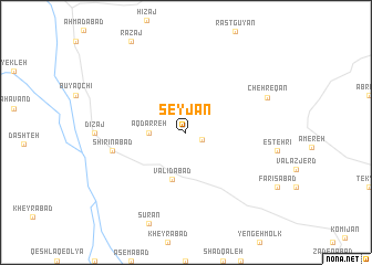 map of Seyjān