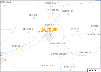 map of Seymour