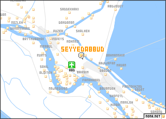 map of Seyyed ‘Abbūd