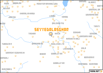 map of Seyyed ‘Al Asghar