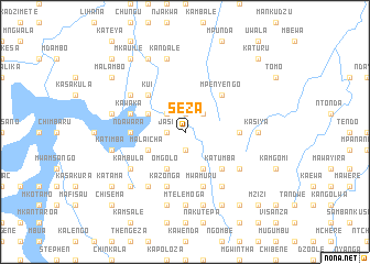 map of Seza