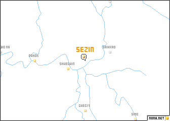 map of Sezin