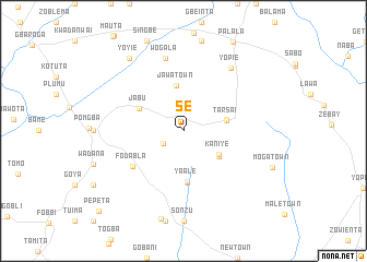 map of Se