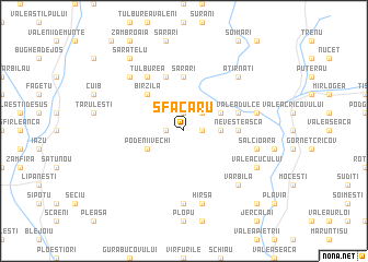map of Sfăcăru