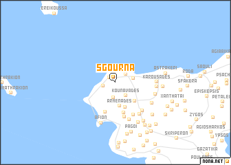 map of (( Sgoúrna ))