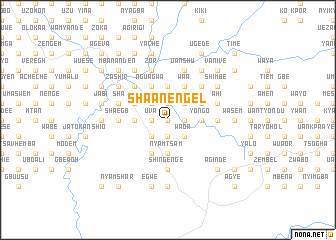 map of Shaanengel